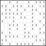 Четыре клетки 12х12 #5 средний