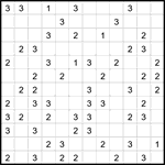 Четыре клетки 12х12 #1 трудный