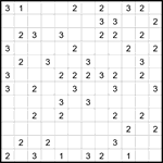 Четыре клетки 12х12 #5 трудный