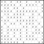 Четыре клетки 14х14 #1 средний