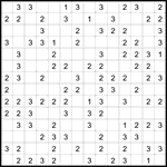 Четыре клетки 14х14 #3 средний