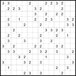 Четыре клетки 14х14 #2 трудный