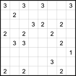 Четыре клетки 8х8 #2 трудный