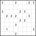 Четыре клетки 8х8 #4 трудный