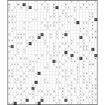 Филиппинский кроссворд #2551 “Тигр”