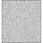 Японская мозаика #3887 “Северянка”