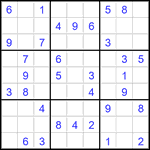 Судоку 9х9 #3532 легкий