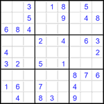 Судоку 9х9 #3542 легкий