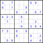 Судоку 9х9 #3544 легкий