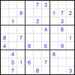 Судоку 9х9 #3508 средний