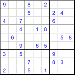 Судоку 9х9 #3510 средний