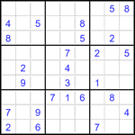 Судоку 9х9 #3515 средний