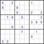 Судоку 9х9 #3512 очень трудный
