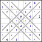 Судоку LX 9х9 #33 легкий