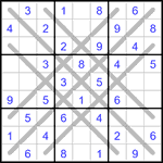 Судоку LX 9х9 #36 легкий