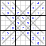 Судоку LX 9х9 #31 средний
