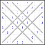 Судоку LX 9х9 #32 средний