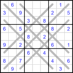 Судоку LX 9х9 #35 средний