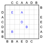 Алфавит 7х7 #15 средний