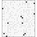 Филиппинский кроссворд #2581 “Дракончик”