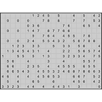 Японская мозаика #3962 “Письмо”