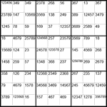 Сукаку 9х9 #6 трудный