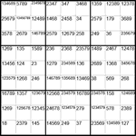 Сукаку 9х9 #1 очень трудный