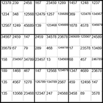 Сукаку 9х9 #2 очень трудный