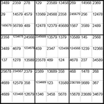 Сукаку 9х9 #6 очень трудный