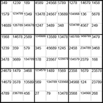 Сукаку 9х9 #10 очень трудный