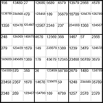 Сукаку 9х9 #14 очень трудный