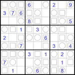 Судоку “Трио” 9х9 #41 средний