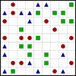 Трилогия 9х9 #3 легкий