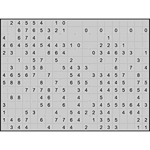 Японская мозаика #3980 “Санта”